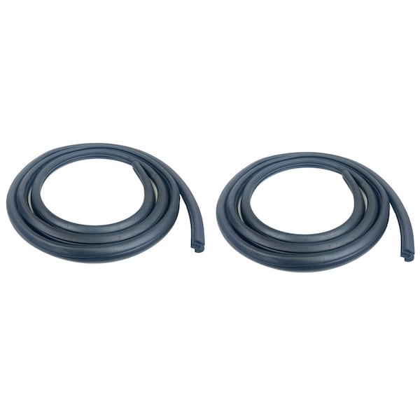Fairchild Industries 0919 Dodge Ram 1500, 1018 Ram 3500 Crew Cab Door Seal, Rear on body Kit Replaces OEM 55112355AC KD3066 - main